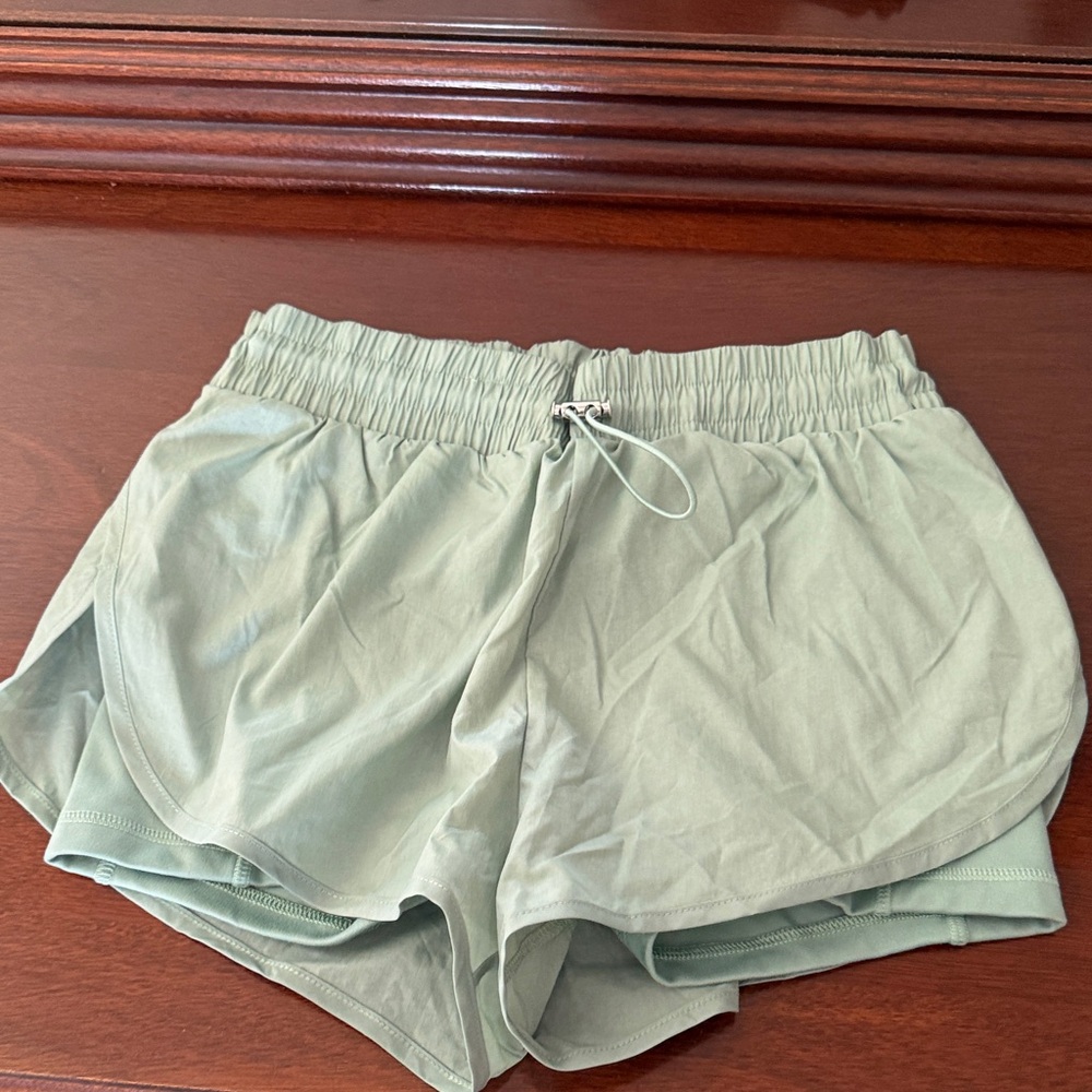 Victoria's Secret Light Green Athletic Shorts